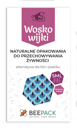 Wax "Waves" Pack 1 x "S", 1 x "M", 1 x "L" 3 pcs.