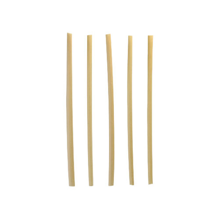 Cocktail straws made of straw 4/150 mm, 250 pcs