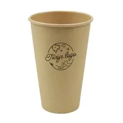 Kraft paper cup, dispersion, 500 ml, ¶. 90 mm OWN PRINTING 2000 pcs.