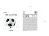 Foil Balloon "Football", 40 cm, 1 pc