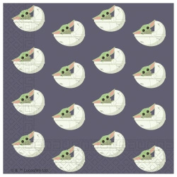 2-ply napkins “STAR WARS Mandalorian”, 33 × 33 cm, 20 pcs