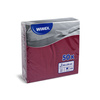 2-ply Burgundy napkins 1/4 fold 33 × 33 cm, 50 pcs.