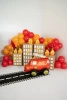 Standing Foil Balloon "Fire Truck", 67 × 53 cm, 1 pc