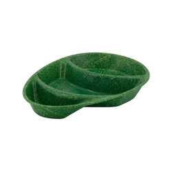 Reusable tripartite containers green 27.5 x 20 x 3.5 cm 60 pcs.