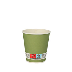 Paper cup "Whisky" green 100 ml, ¶. 72 mm 20 pcs.