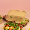 Paper lid for Vegware rectangular containers 25 pcs.