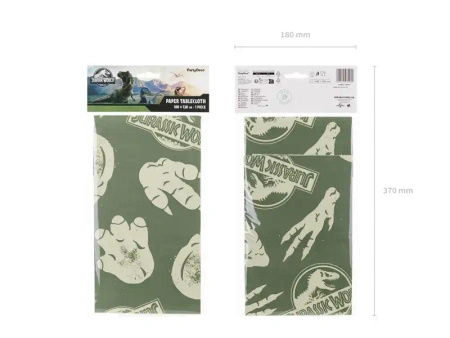 Paper Tablecloth "Jurassic World", 120 × 180 cm, 1 pc