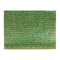 Paper placemats "Christmas Green" 31 x 43 cm 500 pcs.