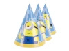 Paper Party Hats "Minions", 16 cm, 6 pcs