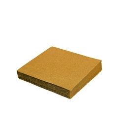 Gold 3-layer napkins, 1/4, 33 x 33 cm 20 pcs.