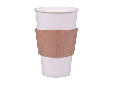 Cup sleeve 350-500 ml, kraft, 50 pcs