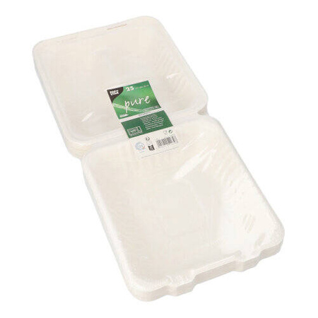 Cane menubox bipartite, 22 x 20 x 7.7 cm 25 pcs.
