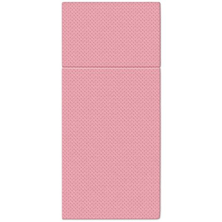 Softpoint napkin pockets for cutlery, embossed, pink, 38 x 32 cm, 50 pcs