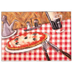 "Pizza" paper placemats 31 x 43 cm 500 pcs.