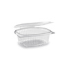 rPET container with lid 500 ml, 15 x 12.5 x 5.5 cm, 50 pcs