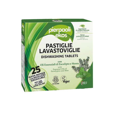 Vegan Dishwasher Tablets Ekos 25 pcs