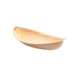 Palm leaf dish Kayak 21 x 11 x 4 cm 25 pcs.