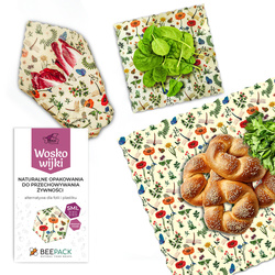 Wax Pack "Meadow" 1 x "S", 1 x "M", 1 x "L" 3 pcs.