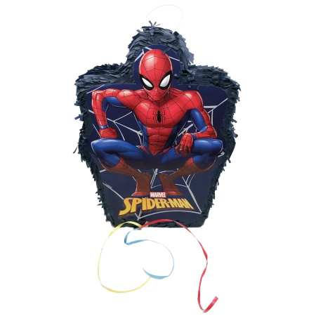 Piniata papierowa 3D "Spider-Man" 26x35 cm 1 szt.