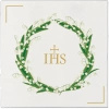 Premium Airlaid napkins, Communion, 1/4, 40 x 40 cm 50 pcs.