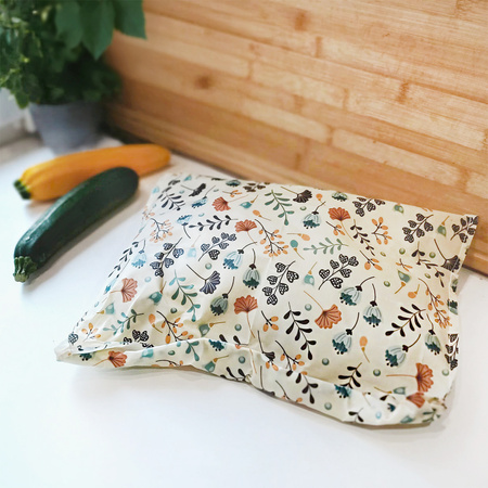 Beeswax bags “Branches” XL 36×32 cm, 1 piece