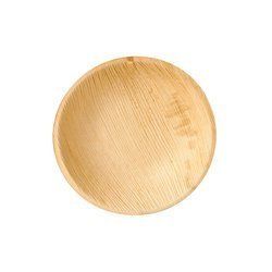 Palm leaf plate round 18.5 x 2.5 cm 25 pcs