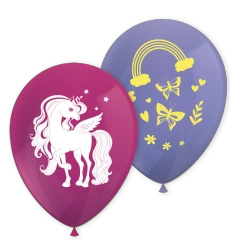 Balony lateksowe "Unicorn", 28 cm, 8 szt.