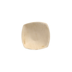 Palm leaf bowl "Quadrato" 9 x 9 x 2.5 cm, 50 ml, 25 pcs.