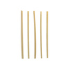 Cocktail straws made of straw 4/150 mm, 250 pcs