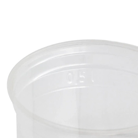 PLA cup 500 ml, diameter 95 mm 50 pcs.