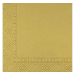 3-Ply Napkins "Gold Party" 33 × 33 cm, 20 pcs.