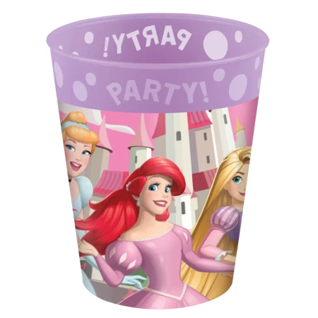 Reusable Cups "Disney Princesses" 250 ml, 4 pcs.