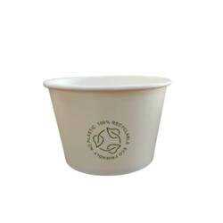 Paper bowl white dispersion 500 ml ¶r. 115 mm 50 pcs.