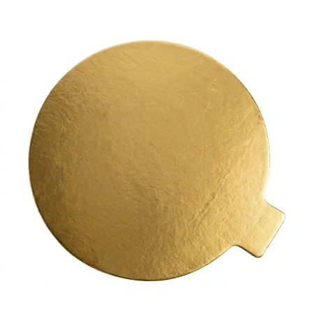 Dessert Base for Monoportion, double‑sided gold‑black, 10 cm, 200 pcs