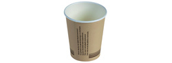 Kraft paper cup with dispersion coating 100 ml, 50 pcs.