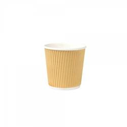 Corrugated brown paper cup, 120 ml, ¶. 62 mm 25 pcs.