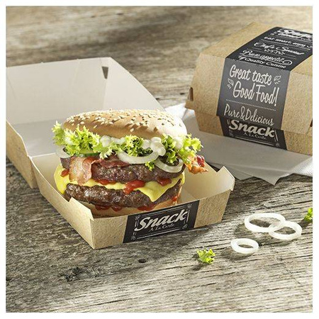 Good Food burger box 9 x 9 x 7 cm 50 pcs.