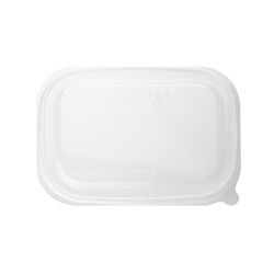 PLA lid for Vegware rectangular containers 50 pcs.