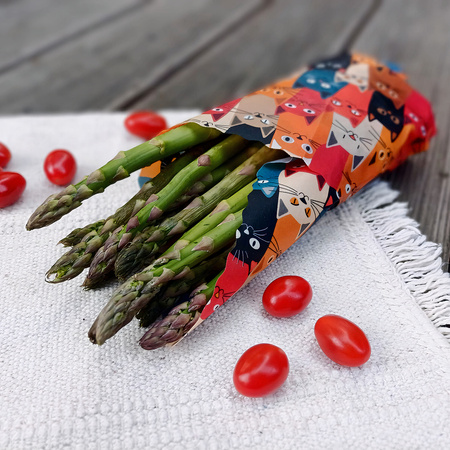 Woskowijka "Koty" rozmiar "M" 25 x 25 cm 1 szt.