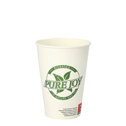 Paper cup white "Pure Joy" 250 ml, ¶. 73 mm 50 pcs.