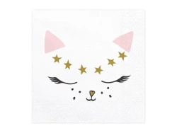 3-Ply Napkins "Kitten", 33 × 33 cm, 20 pcs