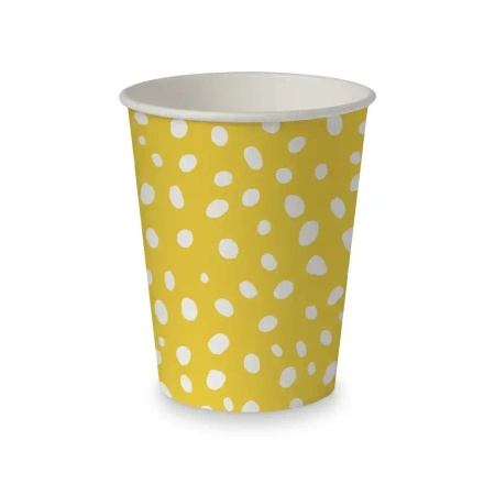 Paper Cup, Pastel Mix, Clarina, Ø 80 mm, 250 ml, 50 pcs.