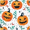Serwetki 3-warstwowe "Mystic Pumpkin / Halloween", 1/4, 33 x 33 cm 20 szt.