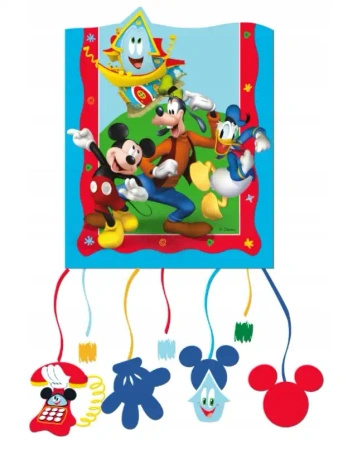Paper 3D piñata "Mickey Mouse" 21x27 cm, 1 pc