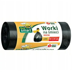 Bee Smart garbage bags LDPE, Paclan 47 x 55 cm, 35L, 15 pcs.