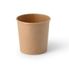 Kraft ice cream paper cup 360 ml, 92 mm dia, 50 pcs.