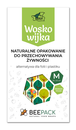 Woskowijka "Las" rozmiar "M" 25 x 25 cm 1 szt.