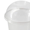 PLA convex lid without hole diameter 95 mm 100 pcs.