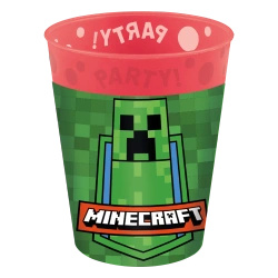 Kubki wielorazowe Minecraft 250 ml, 4 szt.