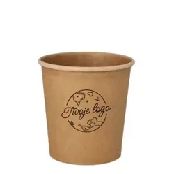 Paper soup cup 470 ml 9.8 x 10 cm OWN PRINTING 2000 pcs.